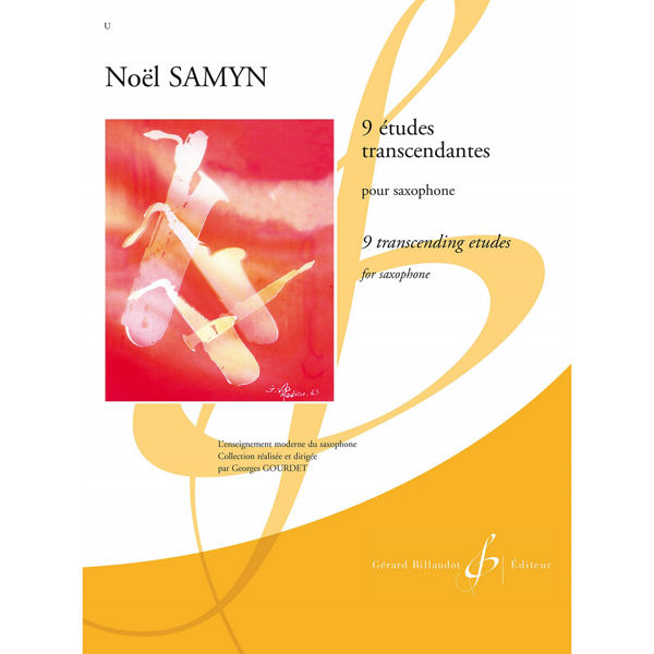 9 Etudes Transcendantes, Saksofon, Noël Samyn