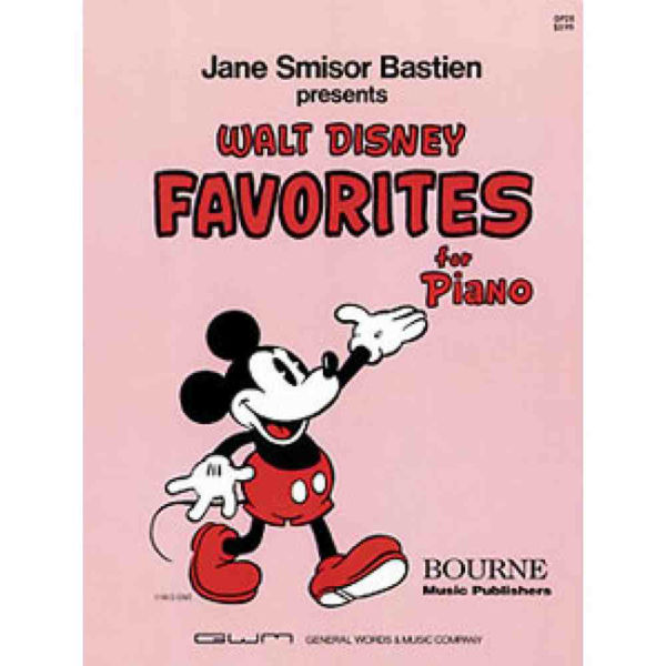 Walt Disney Favorites for Piano, Bastien