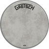 Stortrommeskinn Gretsch GRDHFS24B, Fiberskyn m/Broadcaster Logo 24