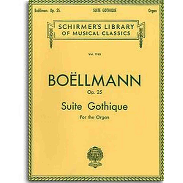 Suite Gothique Op 25 Boellmann. Organ
