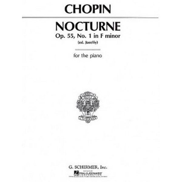 Chopin - Nocturne In F Minor Op.55 No.1, Piano