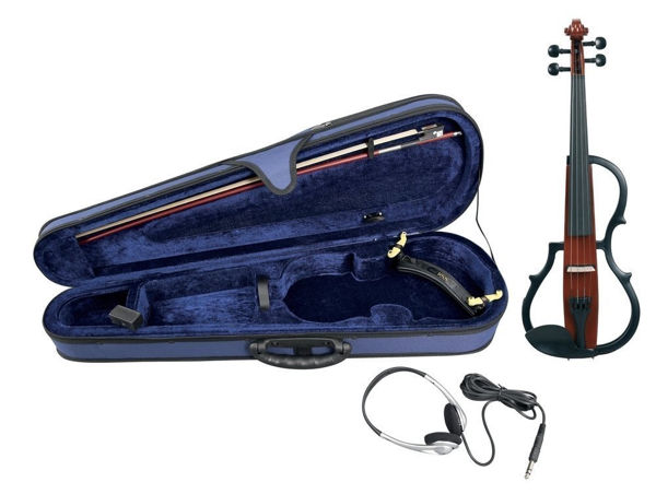 Fiolin Gewa Elektrisk E-violin, Red Brown lakkert *DEMOBRUKT