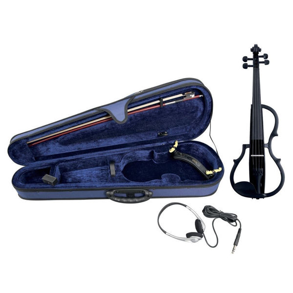 Fiolin Gewa Elektrisk E-violin. Sort