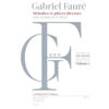 Faure Melodies et Pieces diverses Vol 1 Pour Trompette et Piano
