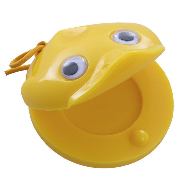 Kastagnett Hau-Sheng HC-10D-YL, Plast, Duck, Yellow