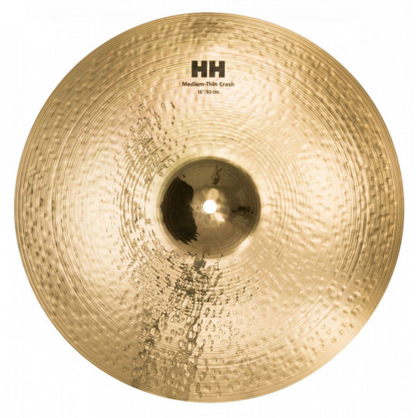 Cymbal Sabian HH Crash, Medium Thin 16, Brilliant