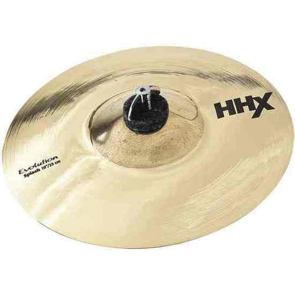 Cymbal Sabian HHX Splash, Evolution 10, Brilliant, Dave Weckl