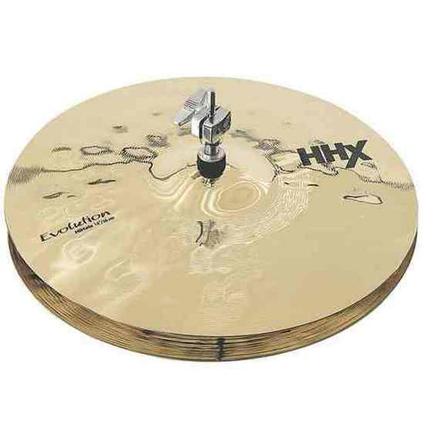 Hi-Hat Sabian HHX, Evolution 14, Brilliant, Pair, Dave Weckl