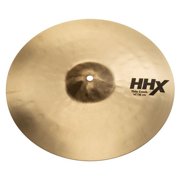 Cymbal Sabian HHX Crash, Thin 14, Brilliant