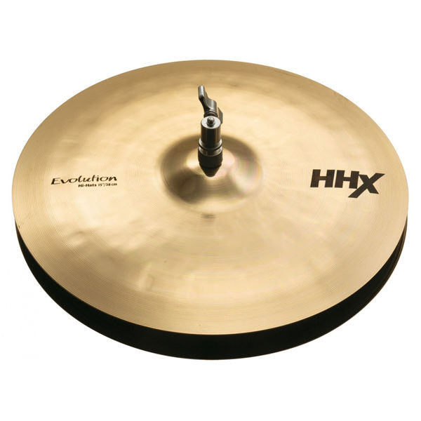 Hi-Hat Sabian HHX, Evolution 15, Brilliant, Pair, Dave Weckl