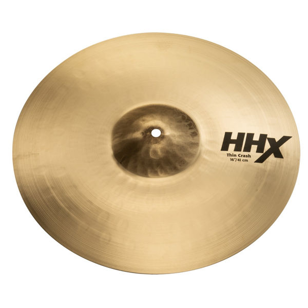 Cymbal Sabian HHX Crash, Thin 16, Brilliant