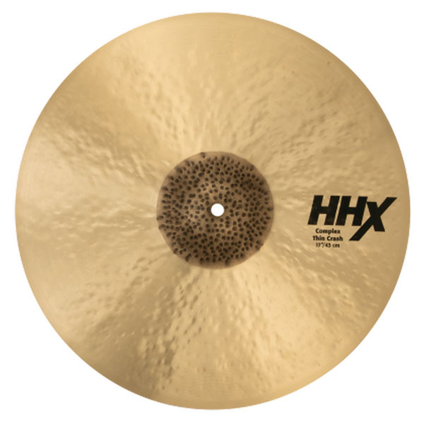 Cymbal Sabian HHX Crash, Complex Thin 17