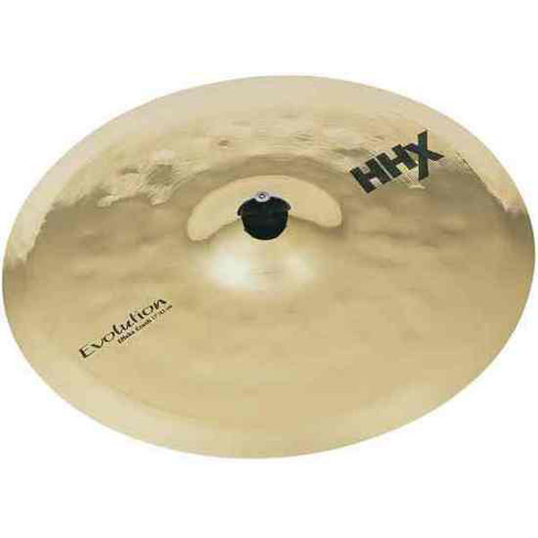 Cymbal Sabian HHX Crash, Evolution Effect 17, Brilliant, Dave Weckl