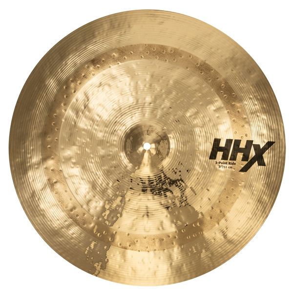 Cymbal Sabian HHX Ride, 3-Point 21, Brilliant
