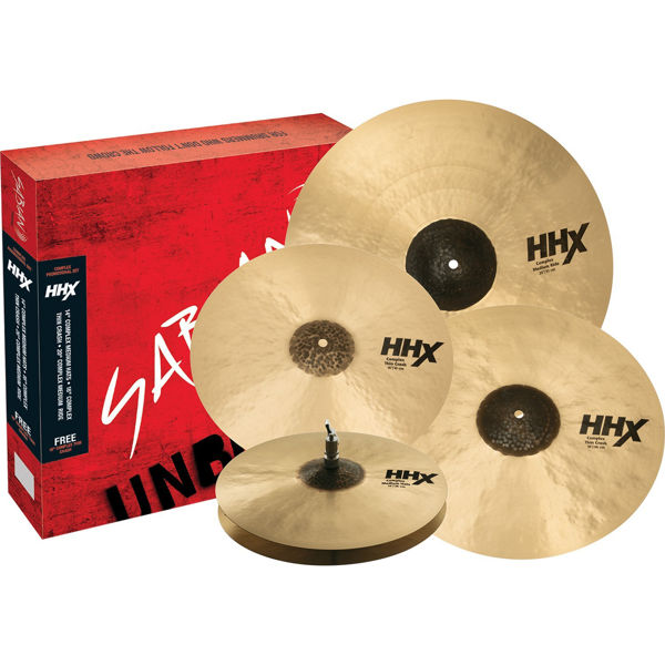 Cymbalpakke Sabian HHX 15005XCNP, 14-16-18-20, Complex Performance Set