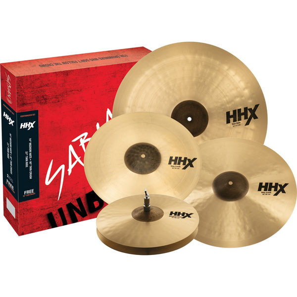 Cymbalpakke Sabian HHX 15005XTMN, 14-16-18-21, Performance Set