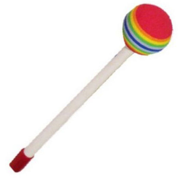 Kølle Remo Lollipop Drum Mallet HK-1225-08, 3/8x10, Plastic Handle