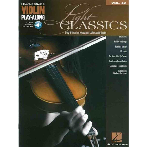 Light Classics, Violin Play-along Vol 42