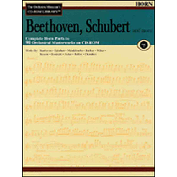 CD-rom library - Beethoven, Schubert and more - Horn