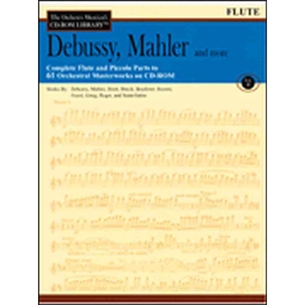 CD-Rom Library - Debussy, Mahler and more - Flute