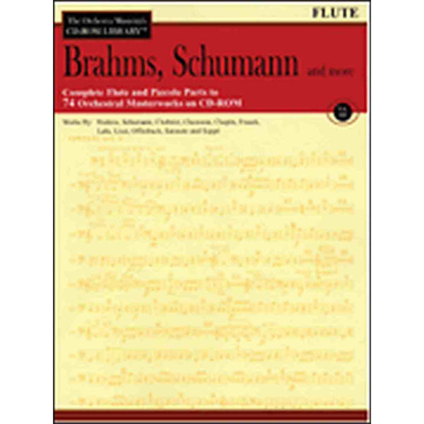 CD-Rom Library - Brahms, Schumann and more - Flute