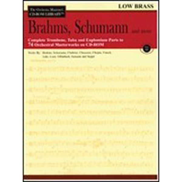 CD-rom library - Brahms, Schumann and more - Low Brass