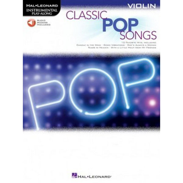 Classic Pop Songs, Violin Instrumental Play-Along