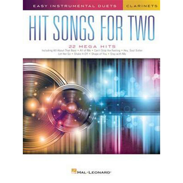 Hit Songs for Two Clarinets