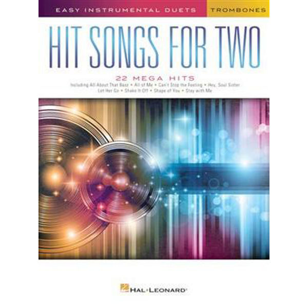 Hit Songs for Two Trombones