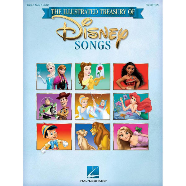 Illustrated Treasury of Disney songs, The New. 7th Edition