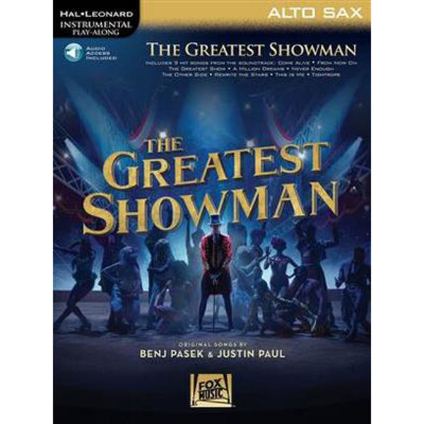 The Greatest Showman - Altsaksofon (Book/Online Audio) Hal Leonard Instrumental Play-Along