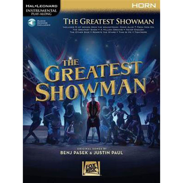 The Greatest Showman - Horn (Book/Online Audio) Hal Leonard Instrumental Play-Along