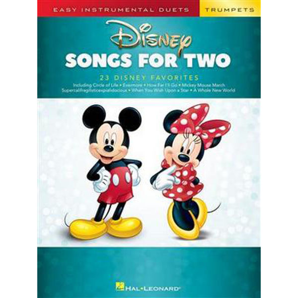 Disney Songs for Two Trumpets - Easy Instrumental Duets