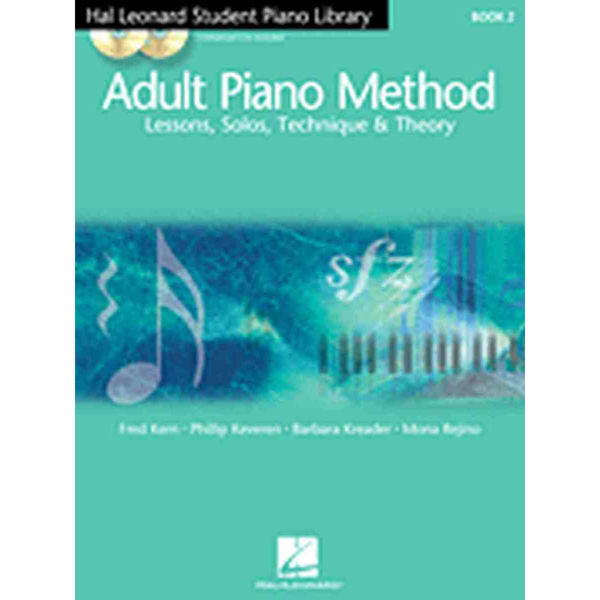 Hal Leonard Adult Piano Method Book 2 Book+ Audio Access (or CD)