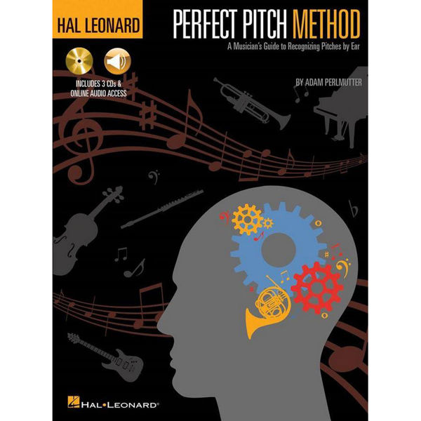 Hal Leonard Perfect Pitch Method, Adam Perlmutter (Lærebok Perfekt Gehør)