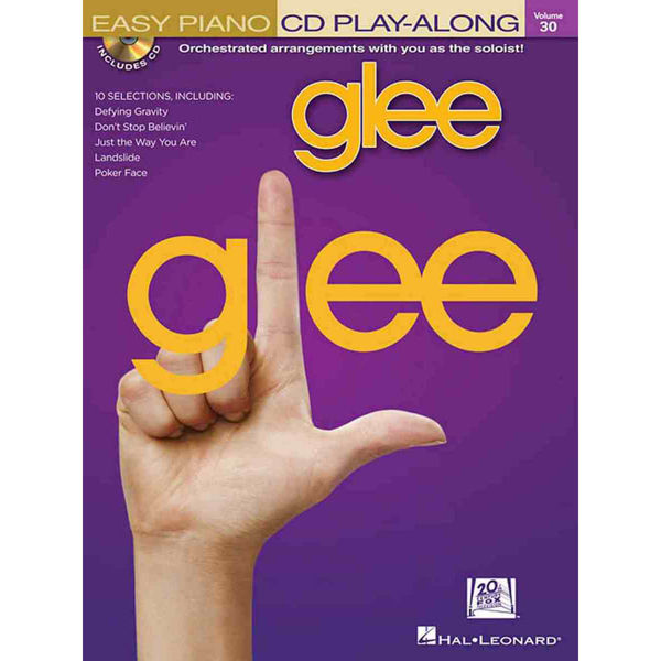 Glee - Easy Piano CD Play-Along Vol 30