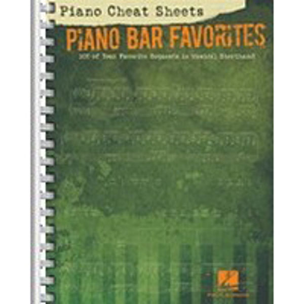 Piano Cheat Sheets: Piano Bar Favorites