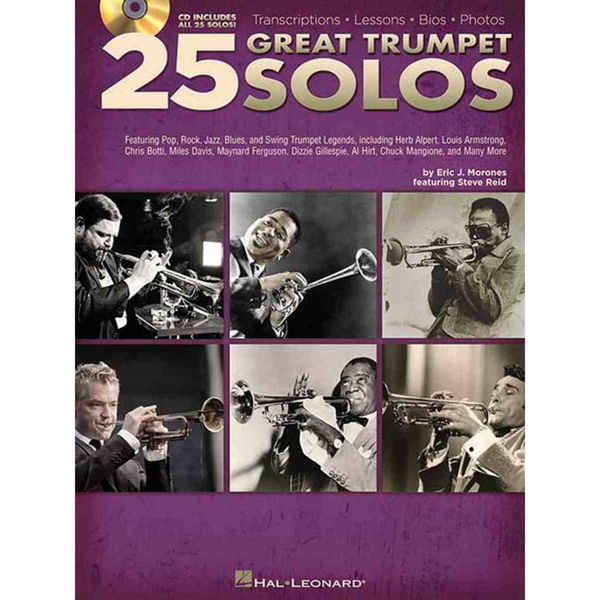 25 Great Trumpet Solos (Book/CD)