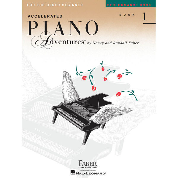 Piano Adventures Accelerated Perfomance book 1 for the Older Beginner