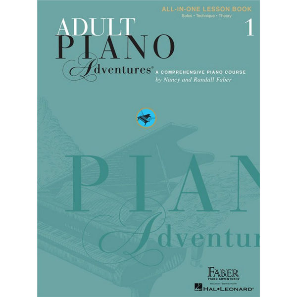 Piano Adventures Adult All-in-One Lesson book 1