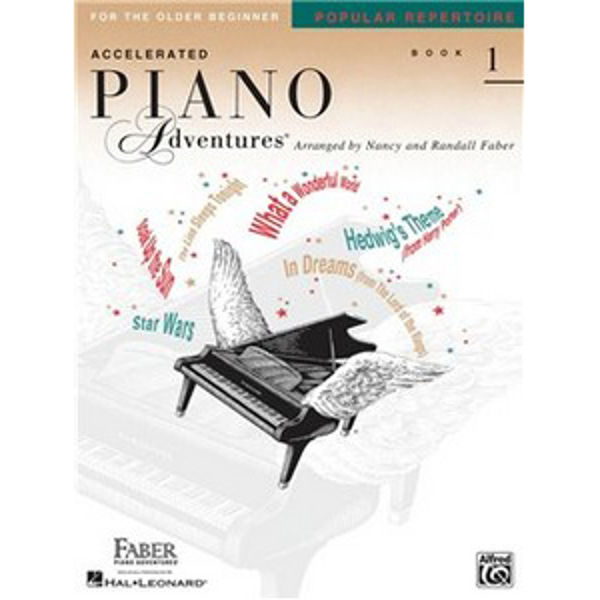 Piano Adventures Accelerated Popular Repertoire book 1  for the Older Beginner