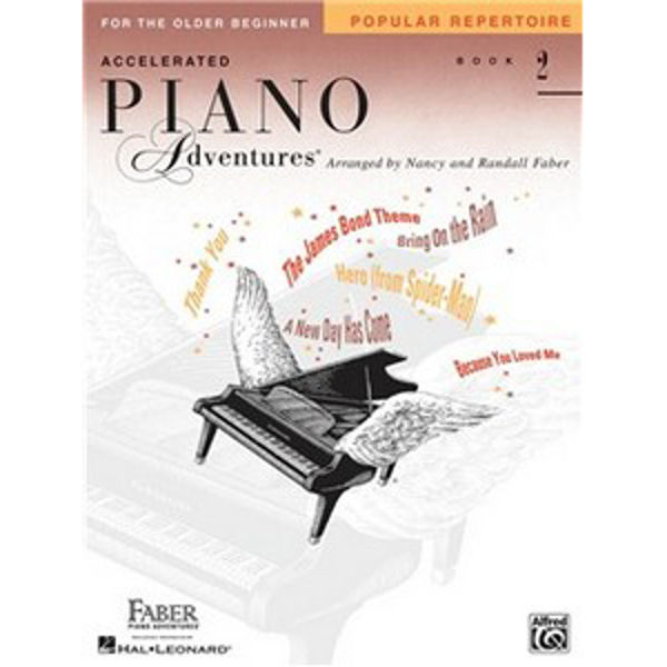 Piano Adventures Accelerated Popular Repertoire book 2  for the Older Beginner