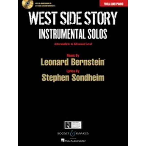 West Side Story Instrumental Solos. Viola, Piano, CD