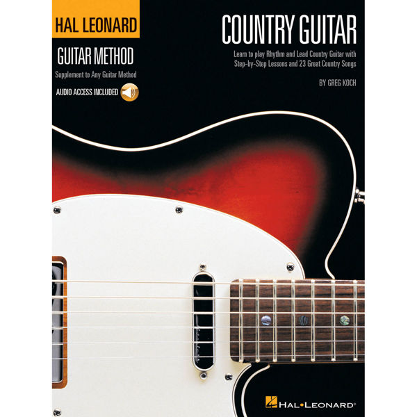 Hal Leonard Country Guitar Method, Book + Audio-Online