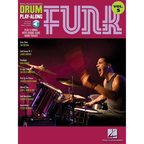 Funk Vol.5, Hal Leonard Drum Play-Along