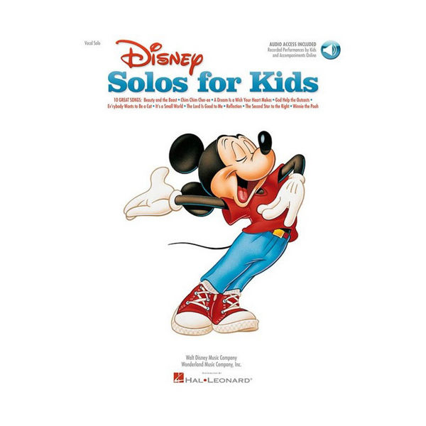 Disney Solos for Kids Vocal Solo Audio Access
