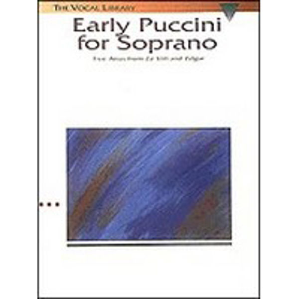 Early Puccini for Soprano