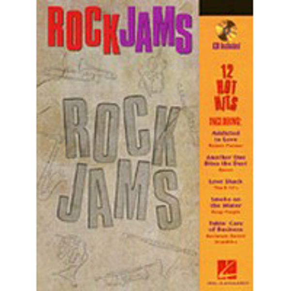 Rock Jams - Alto Sax m/cd