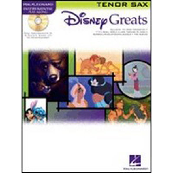 Disney Greats Ten-sax Hal Leonard Instrumental Play-Along