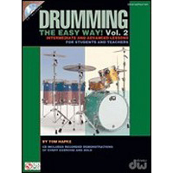 Drumming The Easy Way,  Vol 2, Tom Hapke M/CD